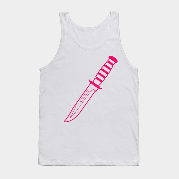 The Knife Tank Top by bembureda